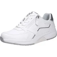 Gabor Sneaker Low Damen Weiß/Silber 41