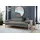 W.Schillig Couch Leder 2-Sitzer Grau