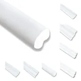 MDEKOR 40 Meter Deckenleisten XPS Abschlussleiste 20x20mm Styroporleiste ND20