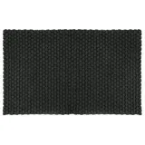 PAD Concept pad Outdoorteppich Uni 52 x 72 cm Polypropylen Schwarz