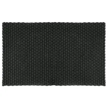 PAD Concept pad Outdoorteppich Uni 52 x 72 cm Polypropylen Schwarz