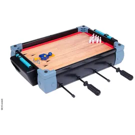 Umbro Spieltisch 5-in-1 für Kicker/Eishockey/Tennis/Cymbergames