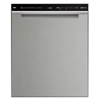 BAUKNECHT Unterbaugeschirrspüler B7U HS41 X, 15 Maßgedecke, Maxi Space, Vollwasserschutz, Besteckschublade, 15 Maßgedecke