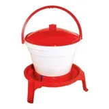 Kerbl Geflügeltränkeeimer 12 l rot/weiß