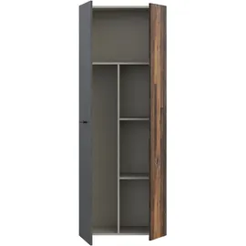 Forte NET306 Mehrzweckschrank 68,7 x 181,1 x 36,5 cm Grau