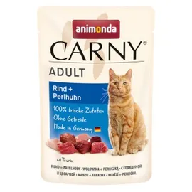 Animonda Carny Adult Rind + Perlhuhn 24 x 85 g