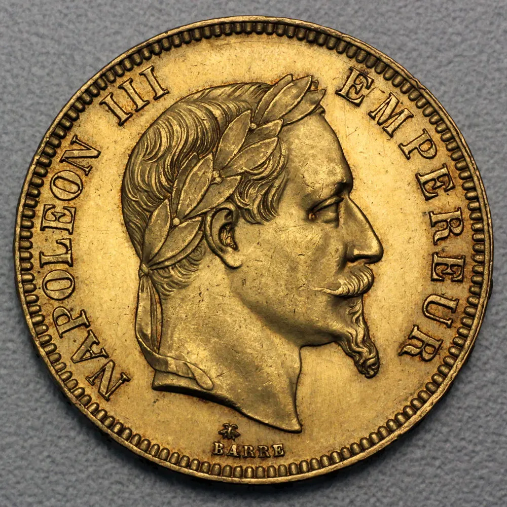 Goldmünze 100 Francs 