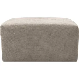 werk2 Hocker Zeus-XL Polyester 80 x 41 x 80 cm Braun