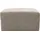 werk2 Hocker Zeus-XL Polyester 80 x 41 x 80 cm Braun