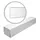 PROFHOME DECOR PROFHOME 653117-Box Sockelleisten 1 Karton Set mit 6 Fußleisten 12 m Weiß