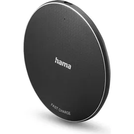 Hama kabelloses Smartphone-Ladepad, Schwarz