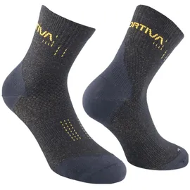 La Sportiva Sprint Trail Socks 1 Paar Schwarz/Gelb L