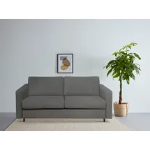 Home Affaire Schlafsofa »Virming« Dauerschlaf-Funktion mit Unterfederung und Matratze grau