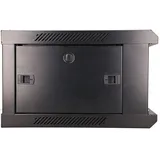 Extralink 4U 600x450 Schwarz Wandmontage, Wandmontiertes Regal