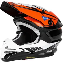 Shoei VFX-WR 06 Jammer Tc-8 schwarz-weiss-orange, S (55-56)