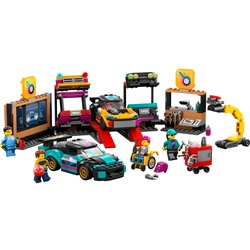 LEGO® Spielbausteine 60389 City Autowerkstatt Konstruktionsspielzeug, (Set, 507 St., Fahrzeuge) bunt