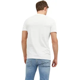 JACK & JONES T-Shirt aus Bio-Baumwolle in Weiß-XXL