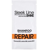 Stapiz Sleek Line Repair 15 ml Shampoo für durch Färben geschädigtes Haar für Frauen