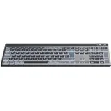 Hama WK-750 Tastatur kabellos grau