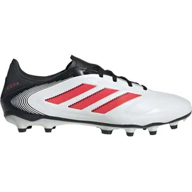 adidas Copa Pure 3 League FG/MG Herren Cloud White/Lucid Red/Core Black 43 1/3