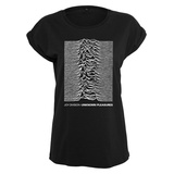 MERCHCODE Ladies Joy Divison UP Tee in Schwarz, Größe 4XL