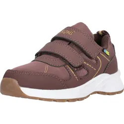 Sneaker ZIGZAG "Duce", Kinder, Gr. 32, braun (kastanie), Polyurethane, Kunstfaser, casual, Schuhe, mit rutschfester Sohle