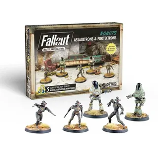 Modiphius Entertainment Modiphius Fallout: Wasteland Warfare - Assaultrons & Protectrons (Fallout Minis)