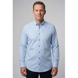 Olymp Luxor, modern fit, Button-down-Kragen, Businesshemd