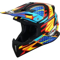 Suomy X-Wing DUEL LIGHT BLUE/RED - XS
