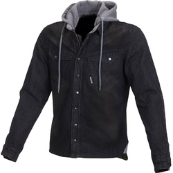 Macna Westcoast Motorrad Textiljacke, schwarz, Größe S für Männer