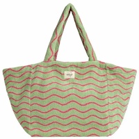 Wouf Terry Towell Collection Large Tote Bag wavy