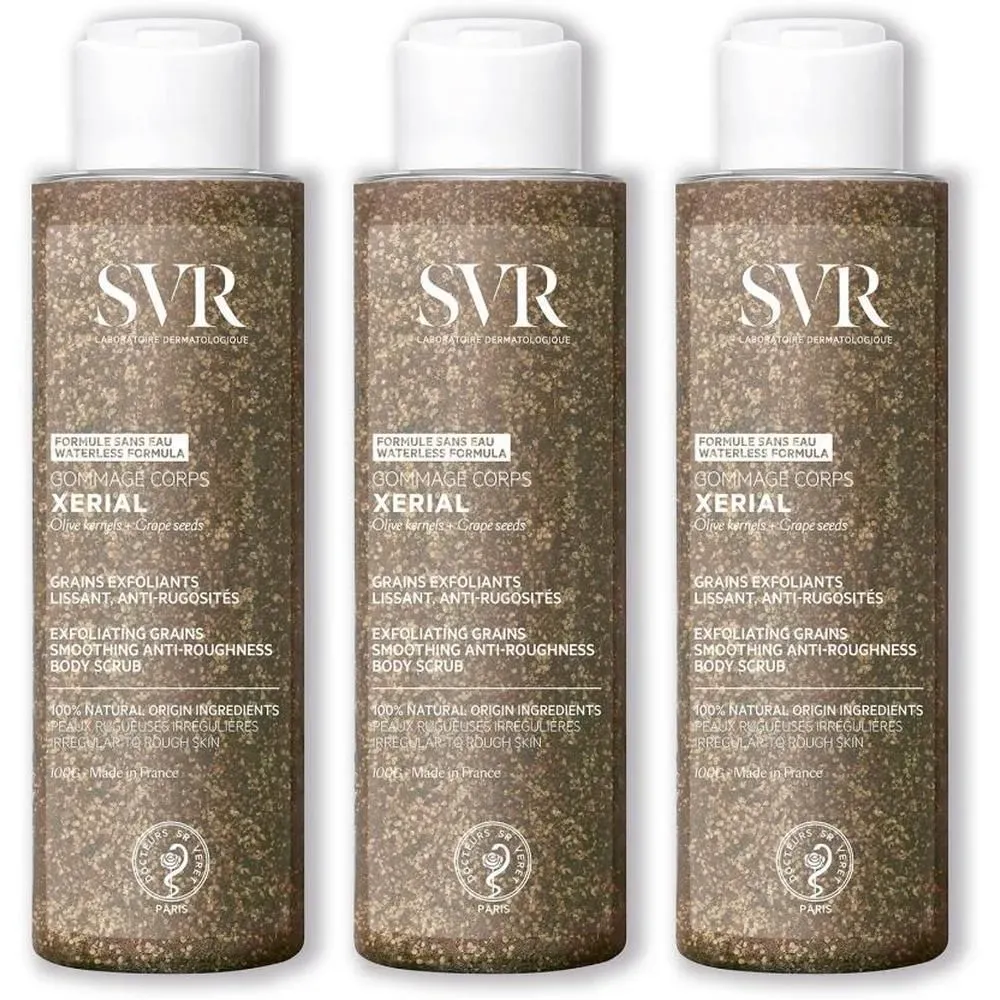 SVR Xerial Gommage Corps 3x100 g Crème