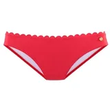 LASCANA Bikini-Hose Scallop Rot 32