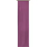 Wirth Schiebegardine WIRTH "Newbury" Gr. 3, lila (beere), B:57cm H:225cm, Jacquard, Baumwolle, Polyester, Gardinen, Ohne Befestigungszubehör, Breite: 57 cm