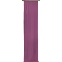 Wirth Schiebegardine WIRTH "Newbury" Gr. 3, lila (beere), B:57cm H:225cm, Jacquard, Baumwolle, Polyester, Gardinen, Ohne Befestigungszubehör, Breite: 57 cm