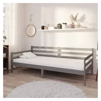 furnicato Bett Multifunktionales Tagesbett 204x98x70 cm in Grau (1-tlg), Komfortables Schlafsofa mit weicher Matratze und stabilen Latten grau
