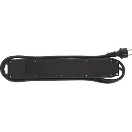 Brennenstuhl Steckdosenverteiler IP44 6-fach schwarz 2m H07RN-F 3G1,5