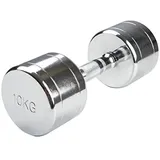 TRENDY Sport Chrom Kurzhantel 10,0 kg