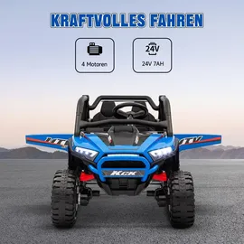 aiyaplay Elektroauto Kinderfahrzeug Blau