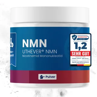 NMN Pulver Uthever® 60g - Premium Nicotinamide Mononucleotide Pulver, 99%+ Reinheit, Ohne Zusatzstoffe - Laborgeprüft in Deutschland