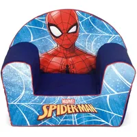 ARDITEX Kindersessel Spiderman, Abnehmbarer Bezug aus Schaumstoff, 42 x 52 x 32 cm