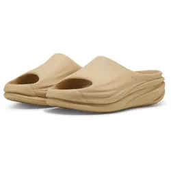 Sandale PUMA "Unwind NITROcatTM Erwachsene", Gr. 44.5, light sand dune beige, Obermaterial: Synthetik; Futter: Keine Angabe; Innensohle: Keine Angabe; Laufsohle: Gummi, Schuhe
