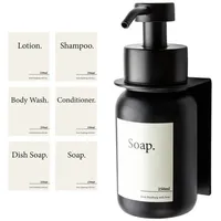 Designfabrik Hamburg Seifenspender 250ml Schwarz