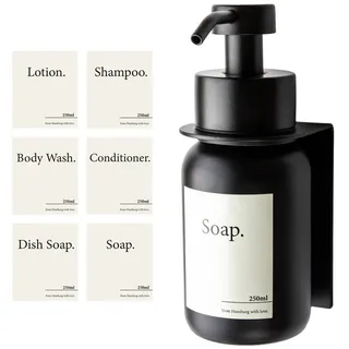 Designfabrik Hamburg Seifenspender 250ml Schwarz
