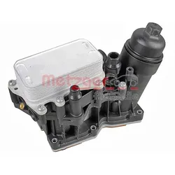 METZGER Gehäuse, Ölfilter mit Dichtungen für BMW 11137800620 8507694 9197038 2370085