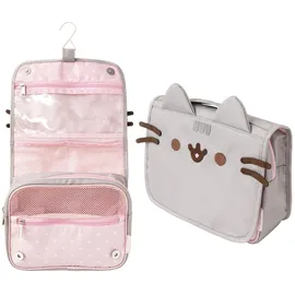 Grupo Erik Kosmetiktasche Klein Pusheen - Vielfältige Kulturtasche Damen - Wasserdichter Kulturbeutel Herren - Praktische Waschtasche