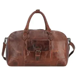 Greenburry Rugged Weekender Reisetasche Leder 48 cm brown