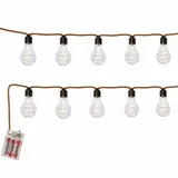 MARELIDA LED-Lichterkette Jutta 225 cm Transparent