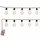 MARELIDA LED-Lichterkette Jutta 225 cm Transparent