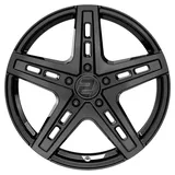 2DRV WH38 schwarz glänzend lackiert Alufelge 22 Zoll ET40 5x108 ML72.6